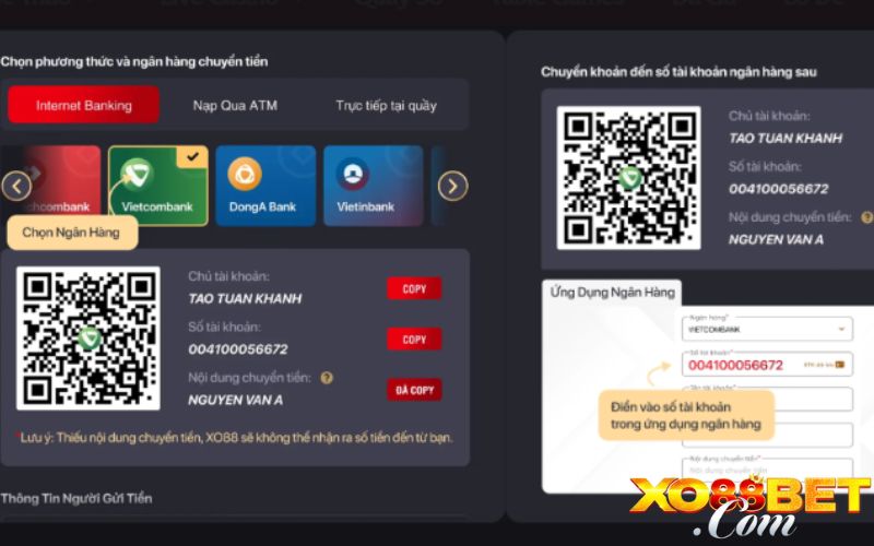 Hướng dẫn nạp vốn cực kỳ đơn giản cho dân chơi Hướng dẫn nạp vốn cực kỳ đơn giản cho dân chơi