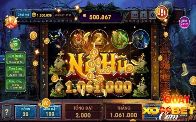 Cách chơi nổ hũ Sấm Truyền tại XO88
