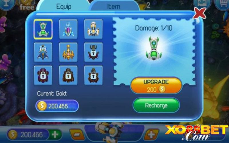 Các loại vũ khí trong game bắn cá săn thưởng Các loại vũ khí trong game bắn cá săn thưởng